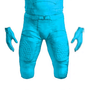 Camiseta de fútbol americano de buena calidad de estilo liso Camiseta de fútbol americano - Product Image 5