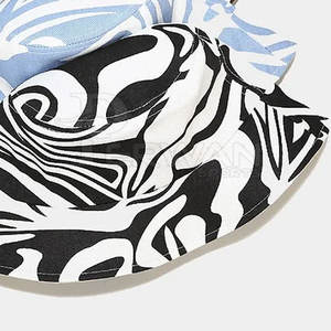 Sombreros de cubo de viaje informales de color personalizados-Sombreros de adulto unisex ajustables de algodón ligero 100% - Product Image 5