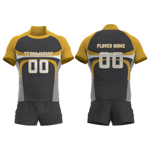 Service OEM Vêtements d'entraînement Uniforme de rugby Uniforme de rugby nouveau design Uniformes de rugby à bas prix Vêtements de sport sublimés Équipe personnalisée - Product Image 4