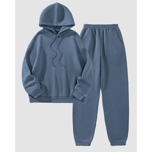 Capucha y sudaderas con capucha verde oscuro OEM ODM Sudadera con capucha personalizada Fábrica Calidad fina Tipo de ajuste regular Sudaderas con capucha Chándal para adultos - Product Image 3