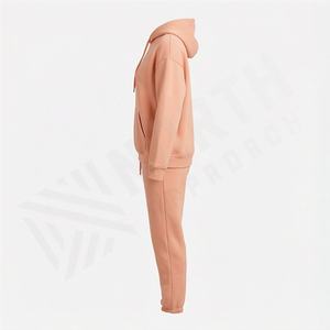 Ventes en gros de nouveaux ensembles de survêtements pour femmes, couleur personnalisée, mode décontractée, ensemble deux pièces, vêtements de sport, de gym, de jogging - Product Image 3