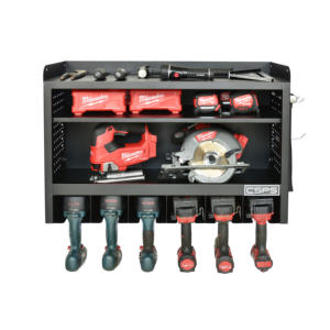 Durable Wall-mounted <b>Tool</b> Storage <b>Cabinet</b> with Worktop and 2-Year Warranty 76.5cm - Product Image 5