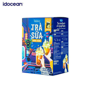 Hong Kong Nightlife-Inspired Milk Tea with Black Sugar and Tapioca Pearls Low MOQ Box Packaging - Product Image 4