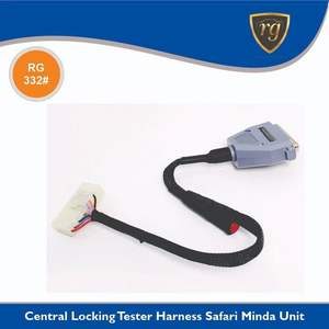 Bolero Minda negro OBD2 lector de código probador arnés español ruso 12-24V para cierre centralizado coche escáner de diagnóstico PVC - Product Image 2