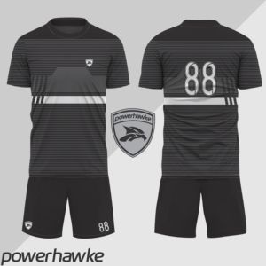 Uniforme de fútbol con patrón elegante de moda Conjunto completo con logotipo personalizado Nombre del equipo Tamaño Color para niños adultos - Product Image 3