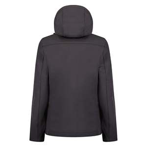 Tendance fermeture éclair hiver spécial femmes coupe-vent Softshell veste réglable à capuche respirant poids lourd résistant à l'eau veste - Product Image 3