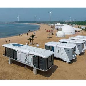 Премиум-класс: современный модульный дом-капсула, портативный, роскошный, для курортов, отелей и коммерческих проектов - Product Image 2