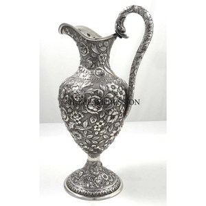 Royal Look Lujosa calidad Metal Hecho Vintage Diseñador Esmalte Acabado Fancy Wine Pitcher Suministros DE LA India al mejor precio - Product Image 6