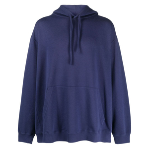 2024 sweat à capuche élégant de marque de haute qualité pour hommes à manches longues couleur bleue sweat à capuche uni sweats pour hommes - Product Image 1