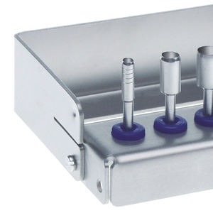 Kit d'implantation dentaire chirurgical manuel en acier inoxydable OEM personnalisé avec forets trephines et instruments d'implantation dentaire, dernier design - Product Image 3