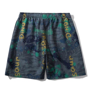Boardshorts personnalisés pour hommes à séchage rapide Shorts de plage de course décontractés avec fermeture à cordon Motif solide-Shorts chauds - Product Image 4