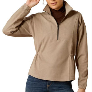 Suéteres ecuestres para mujer, elegantes, ajustados, transpirables, de tacto suave, material reforzado duradero a medida para profesionales - Product Image 1