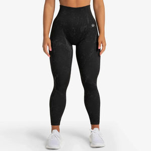 Leggings Básicos de Color Sólido para Mujer, de Talle Alto, con Ajuste Sin Costuras y Cintura Cómoda, Ideales para Uso Diario Informal - Product Image 5
