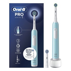 Cepillo de dientes eléctrico PRO 1 SERIES (Recargable) Azul y Blanco - Product Image 3