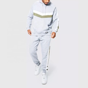 Ensemble de vêtements de sport unisexe avec logo personnalisé, 100% coton, jogging imprimé de haute qualité, style décontracté à séchage rapide pour la saison d'automne - Product Image 5