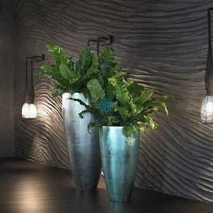 Vietnam wholesale supplier OEM ODM lightweight durable fiberglass planter high quality <b>decorative</b> <b>plant</b> <b>pot</b> - Product Image 2
