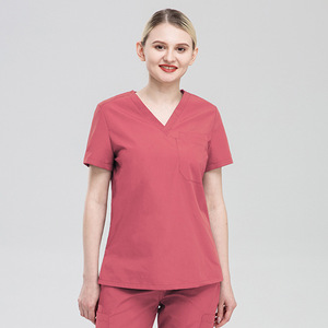 Neue Frauen Krankens ch wester Scrub Shirt Hosen Veterinär Arbeits kleidung für Gesundheits dienste Medizinische Uniform Zahnklinik Zubehör gestrickt - Product Image 4