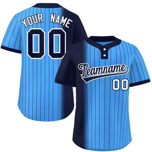 เสื้อเจอร์ซีย์เล่นเบสบอลสำหรับผู้ชายเสื้อกีฬาระบายอากาศได้ดีใหม่ออกแบบตามต้องการ - Product Image 5