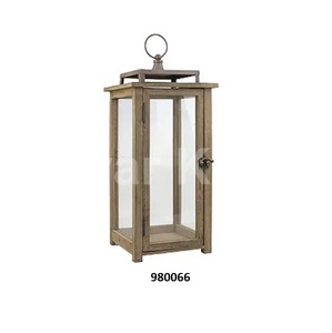 Custom Home Decor Wall-mount Hexagon Shape Antique Metal Lantern - Product Image 6