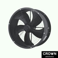 CROWN JGT300B2H-W AC Außenrotor-Motor Dachventilator Stahlflügel Kugellager 10 Fuß Flügeldurchmesser 40,0dB+ Geräuschpegel