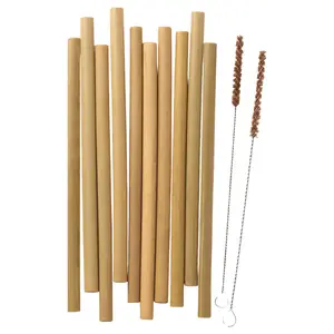 竹吸管由100% 天然竹子制成，对您的健康安全/越南制造