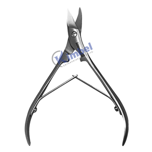 กรรไกรตัดหนังกำพร้าสำหรับนิ้วมือและนิ้วเท้าทำจากสเตนเลสที่ติดหนังกำพร้าที่ติดฉลากส่วนตัวได้อย่างมีประสิทธิภาพ - Product Image 1