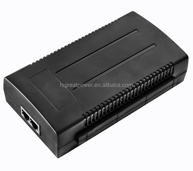 90W active PoE Injector 48V 56V PoE adapter 1G 2.5G 5G 10G PoE power supply for 802.3BT Ethernet switch Voip phone Antenna
