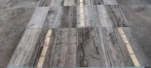 2025 carreaux de marbre gris brillant de luxe 1,2x40,6x81,2cm projets de luxe de mode moderne pour la décoration de villa d'hôtel fabriqués en turquie - Product Image 2