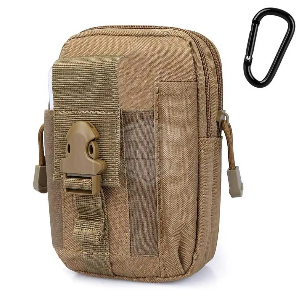 2023 Waist Magazine Pouch Backpack Molle Pouch EDC Gadget Fanny Pack with Cell Phone Holster and outdoor hiking