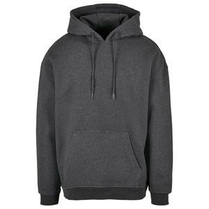 Boxy Organic Men's Gym Hoodies Premium Thick 100% Cotton Full Zip Transpirable 500 GSM Sudadera con capucha simple bordada High - Product Image 1