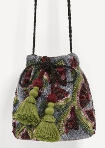 DECOR BRODERIE UNIQUE MEILLEUR Style Bohème Broderie Perle Main Embrayage Sacs À Main Fantaisie Conception Doublure En Gros - Product Image 5