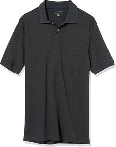 Camiseta Polo de algodón informal sólida para hombre, camiseta Polo transpirable holgada de manga corta de gran tamaño para hombre con personalización - Product Image 6