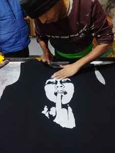 Sweat à Capuche Uni de Marque 100% Tissu Jersey de Coton Noir Polyester Hommes Survêtement - Product Image 6