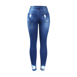 Meilleures ventes Nouveau style d'hiver Pantalon en jean à séchage rapide 100% coton de haute qualité pour femmes - Product Image 6