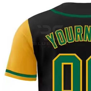 Último Estilo en Camisetas de Béisbol al por Mayor, Diseña Tu Propia Camiseta de Béisbol Personalizada - Product Image 4