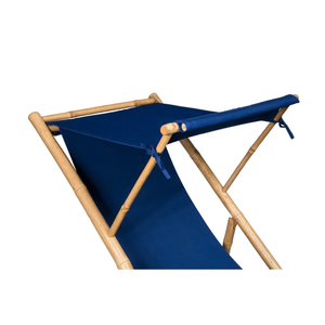 เก้าอี้ดาดฟ้าไม้ไผ่พับได้พร้อมเก้าอี้ผ้าใบสำหรับรับประทานอาหารสไตล์เวียดนาม - Product Image 4