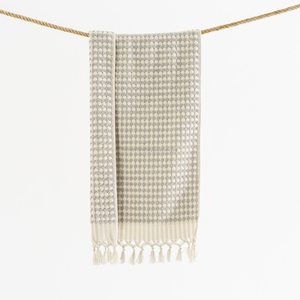 Style turc microfibre Pom Pom essuie-mains petit Peshkir Pestemal bain plage multicolore à pois Design maison décorative utilisation - Product Image 1