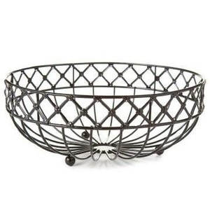 Panier à fruits élégant en métal doré avec des courbes élégantes, parfait pour les centres de table festifs et la décoration de fête - Product Image 4