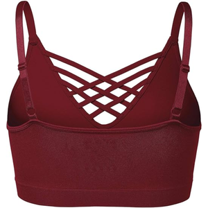 Soutien-gorge de sport Cross-Style pour femmes Gym Fitness Soutien-gorge rembourré léger gym yoga soutien-gorge - Product Image 2
