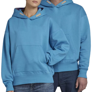 OEM invierno grueso pulóver sudaderas con capucha de gran tamaño gota hombro en blanco sudaderas impresión personalizada peso pesado Unisex Vintage alto - Product Image 2