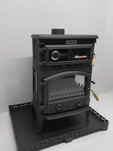 Estufa de Hierro Fundido Ecológica - Horno de Alta Eficiencia Energética para Uso en Viviendas, Incluye Horno, Construcción Duradera, Diseño Contemporáneo - Product Image 5