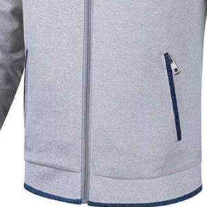 Chándal Deportivo para Hombre, Diseño Sólido, Suministro Directo de Fábrica, Talla Adulto, Transpirable, con Cuello Estampado, MOQ Bajo - Product Image 4