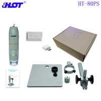 Professional USB Handheld Digital Microscope 2K 1-500X Polarized LCD Display Auto Focus IP53 Rated 8 LED Illumination 1 Year