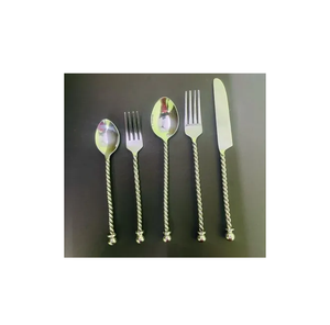 Excellent ensemble de couverts de cuillère en acier inoxydable cuillères fourchettes couteaux à bas prix pour les fêtes et la maison ensemble de couverts - Product Image 3