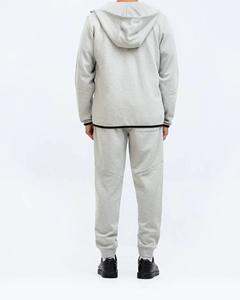 Survêtement deux pièces pour hommes survêtement personnalisé 100% polyester Jogging Fitness ensemble survêtement en nylon unisexe pour hommes - Product Image 6