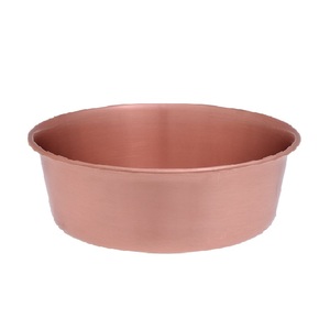 Meilleur vendeur bol rond en métal pour chien taille personnalisée bol de nourriture pour chat antidérapant de haute qualité Solution d'alimentation élégante et durable - Product Image 2
