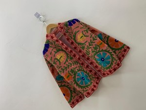 Chaqueta de terciopelo bordada Suzani hecha a mano, abrigo bohemio Vintage, chaqueta de invierno Unisex, prendas de vestir exteriores étnicas elegantes - Product Image 5