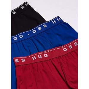 Paquete de 3 Calzoncillos Elásticos de Algodón 100% para Hombre, Corte Regular, Origen Bangladesh, Lavado a Máquina - Product Image 1