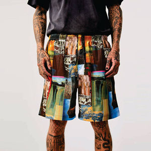 Ensemble polo et short de luxe pour hommes 100% toile de coton imperméable séchage rapide été décontracté de haute qualité sur mesure - Product Image 1