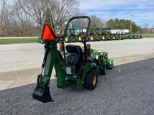 Johnn Deere 24.7hp เครื่องตัดหญ้า4x4รถแทรกเตอร์ขนาดเล็กพร้อมตัวโหลดปลายด้านหน้ารถแทรกเตอร์แบคโฮ - Product Image 4